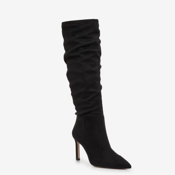 Jessica Simpson Shoes - Jessica Simpson Black Over-the-Knee Pointed Toe Stiletto Boot